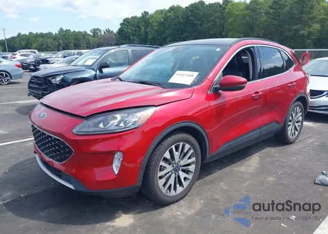 2020 Ford Escape Titanium Hybrid из США, поврежденный, VIN 1FMCU0DZ5LUB56201